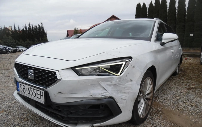 Seat Leon cena 25900 przebieg: 22300, rok produkcji 2021 z Szczuczyn małe 352